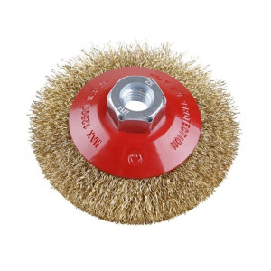 Kefa misková vlnitá pomosadzená 100x20mm 0,3mm M14 