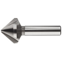 Záhlbnik kužeľový 3- britý s valcovou stopkou - 90º x 20,5mm HSSE