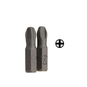 Bit 1/4" PH0 x 25mm - 50ks