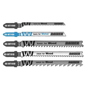 Rezné plátky pre priamočiaru pílu "T" stopka TOPMASTER sada 5ks