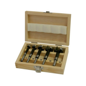 Sada forstnerov vrták "sukovník" do dreva CV 5-dielna 15-35mm