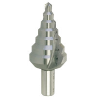 Vrták stupňovitý 5-28mm HSS - 7stupňov