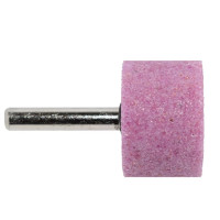 Brúsne teliesko so stopkou valcové ružové "A" - 30x30x6mm
