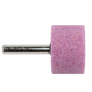 Brúsne teliesko so stopkou valcové ružové "A" - 10x10x6mm