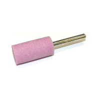 Brúsne teliesko so stopkou valcové ružové "A" - 10x20x6mm