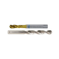 Strojný závitník 2260  M8 TiN nerez + vrták Co5 6,8mm